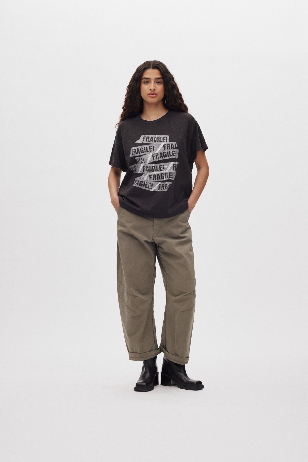 Fragile boxy t-shirt - Ary