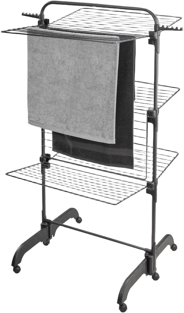 T&oslash;rkestativ Comfort Tower 420 Svart