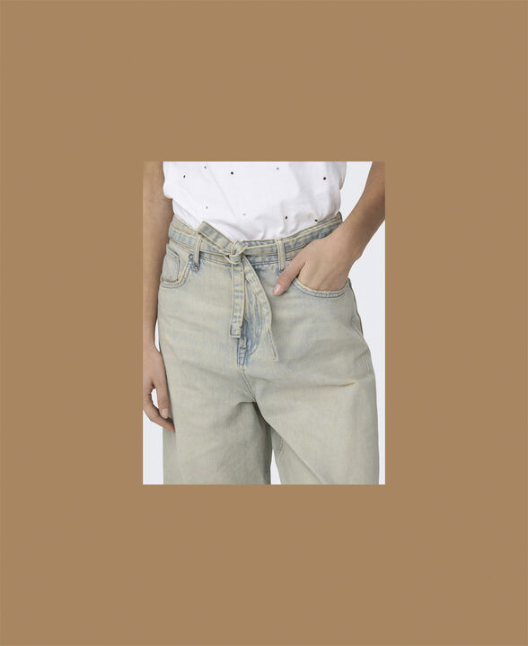 ONLVENICE-BLEECKER MW BAGGY DNM RED