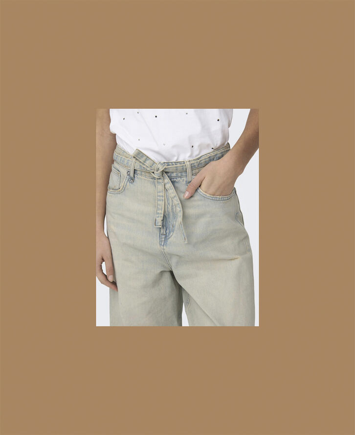 ONLVENICE-BLEECKER MW BAGGY DNM RED