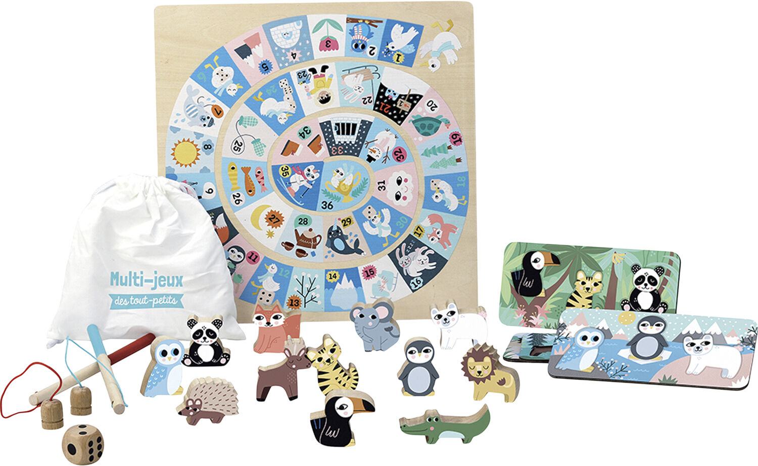 Vilac - 5-i-1 spil af Michelle Carlslund