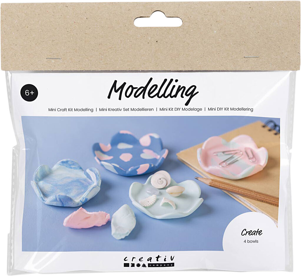 Mini DIY Kit Modellering, Sk&aring;le