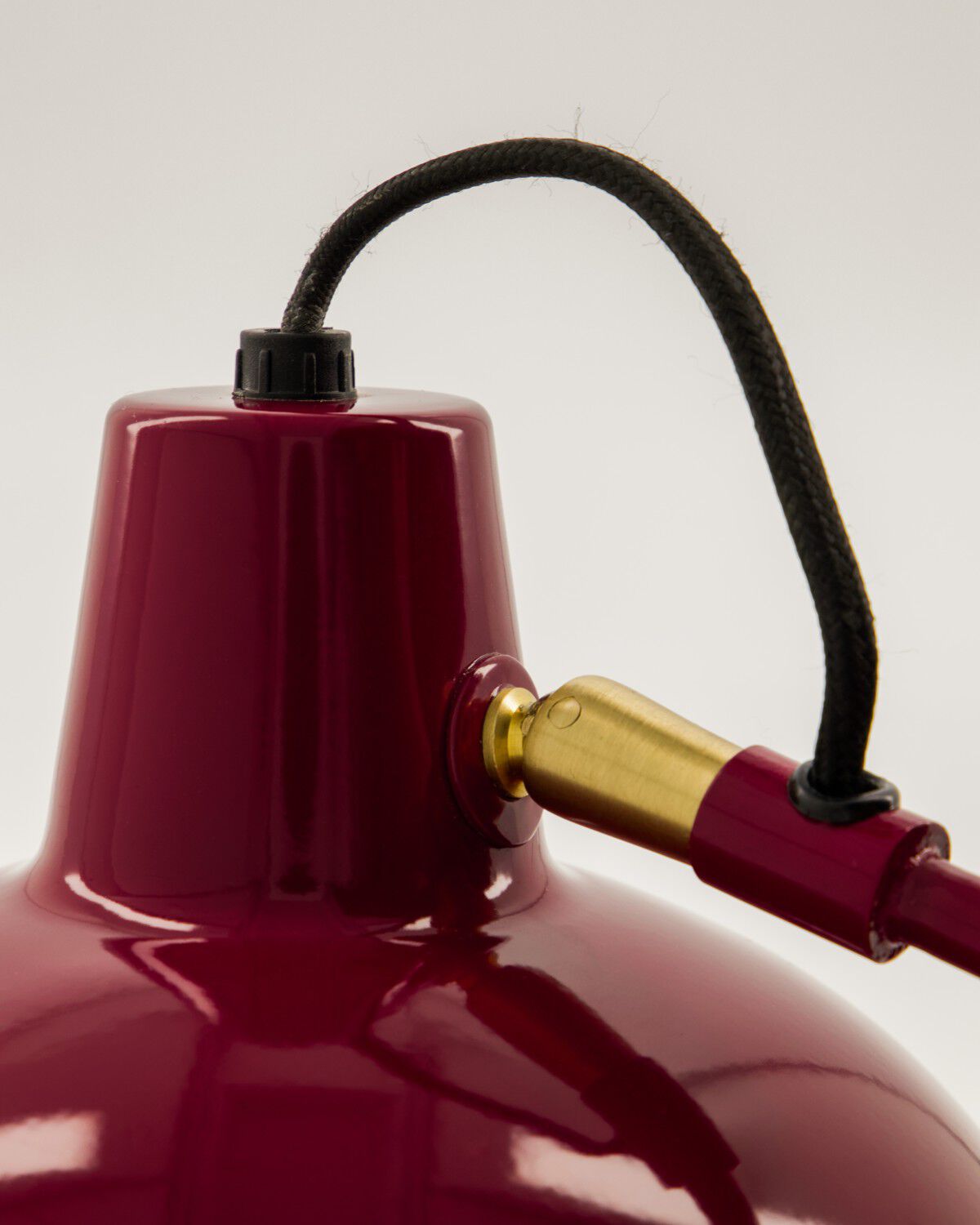 Bordlampe, HDDesk, R&oslash;d