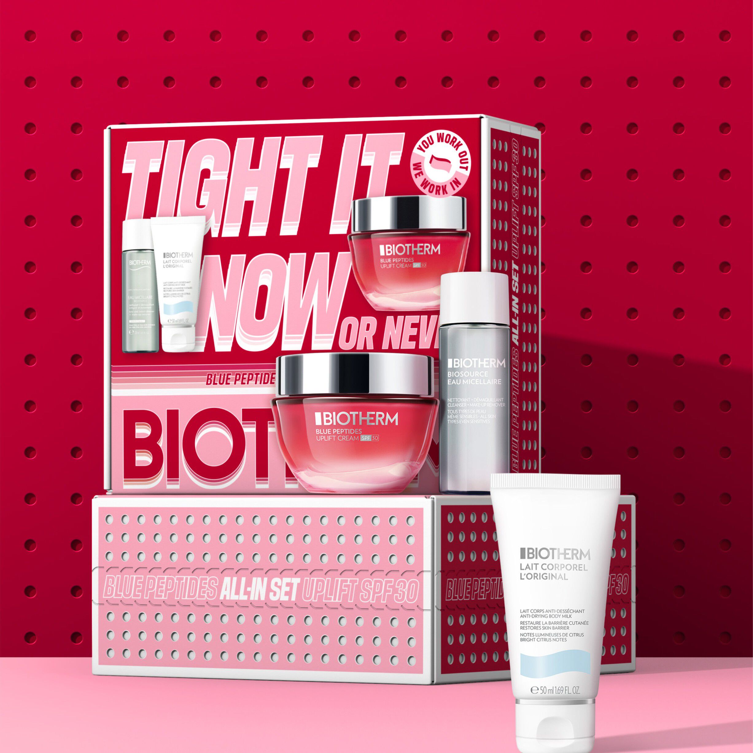 Blue Peptides SPF30 Set