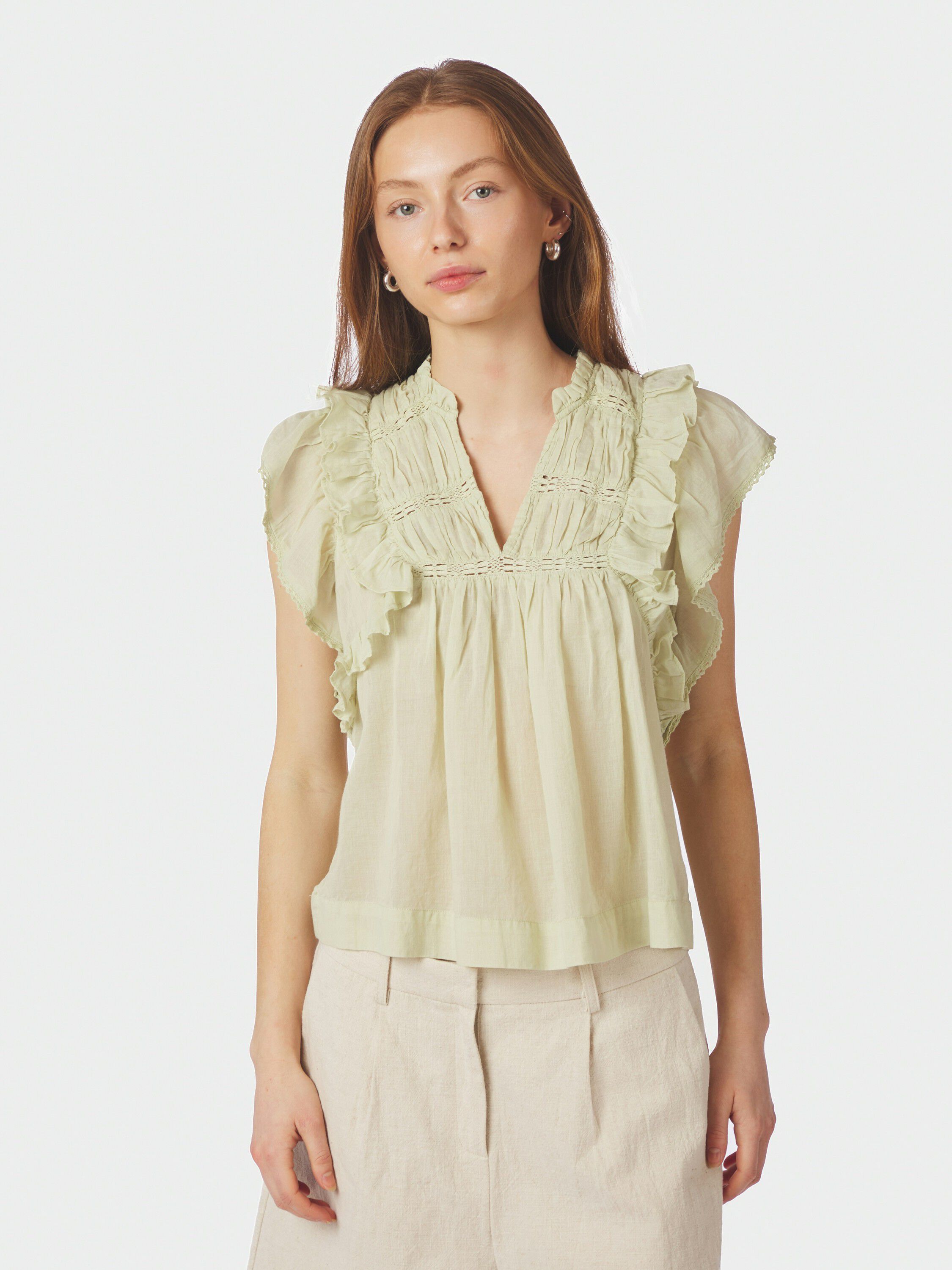Jayla S Voile Top