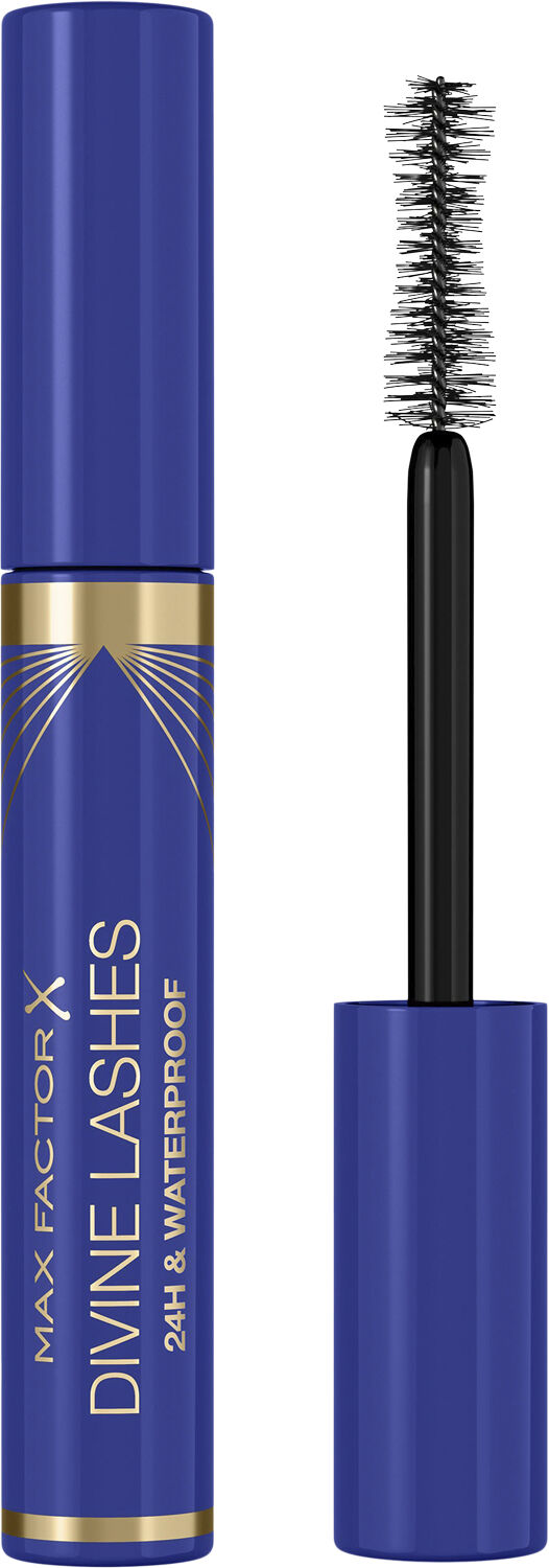 Max Factor Divine Lashes Waterproof Mascara, 001 Black, 9 ml
