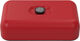 Lunchbox - Stone Finish - Hot Red