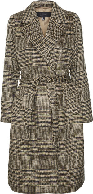 VMLUCK LONG CHECK COAT BOO