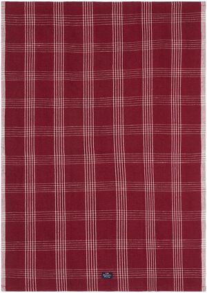 Checked Linen/Cotton Kitchen Towel
