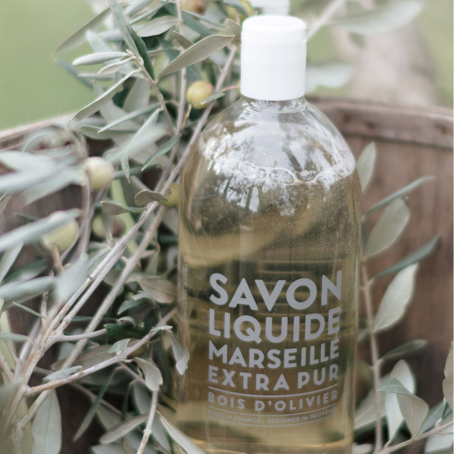 LIQUID MARSEILLE SOAP REFILL OLIVE WOOD 1 L