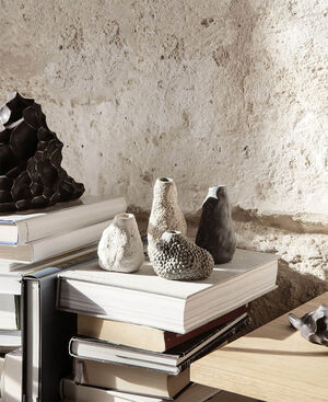 Vulca Mini Vase - Off-white stone