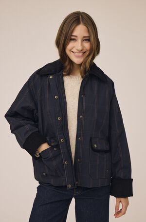 Emmy 9 Jacket with corduroy details - GRS