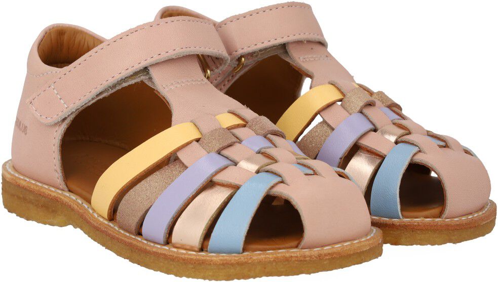 Colourblock fletsandal