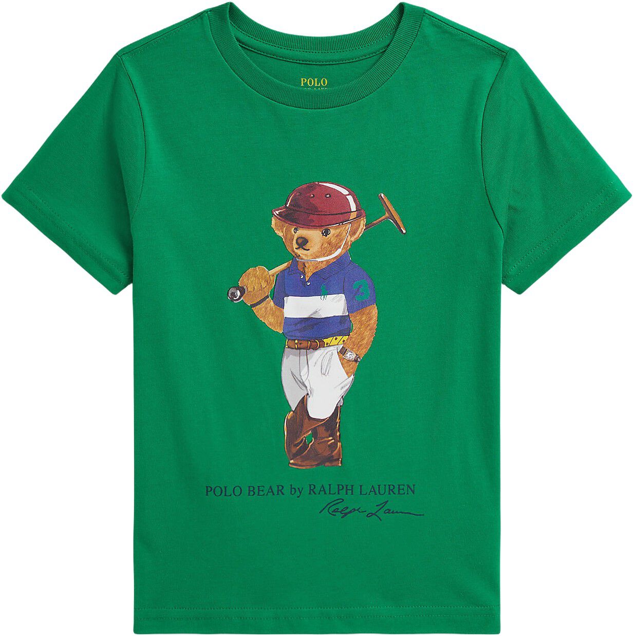 Polo Bear Cotton Jersey Tee