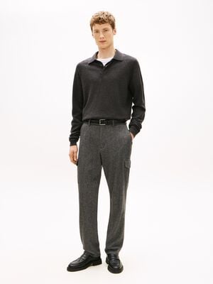 DC HERRINGBONE CARGO PANTS