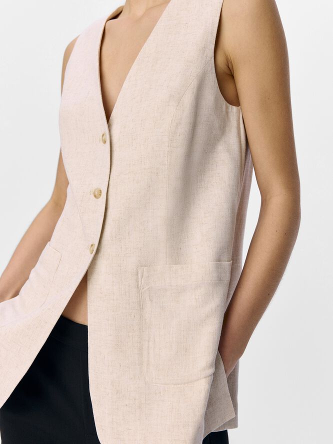 OBJSANNE RE LONG VEST DIV