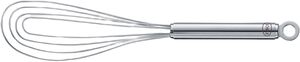 Visp flatt 27 cm Stål