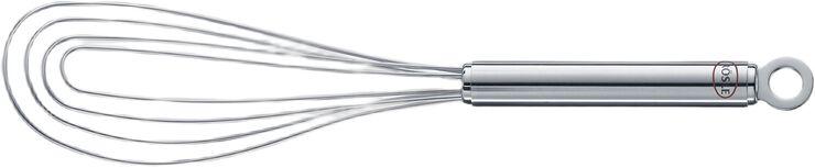 Visp flatt 27 cm Stål