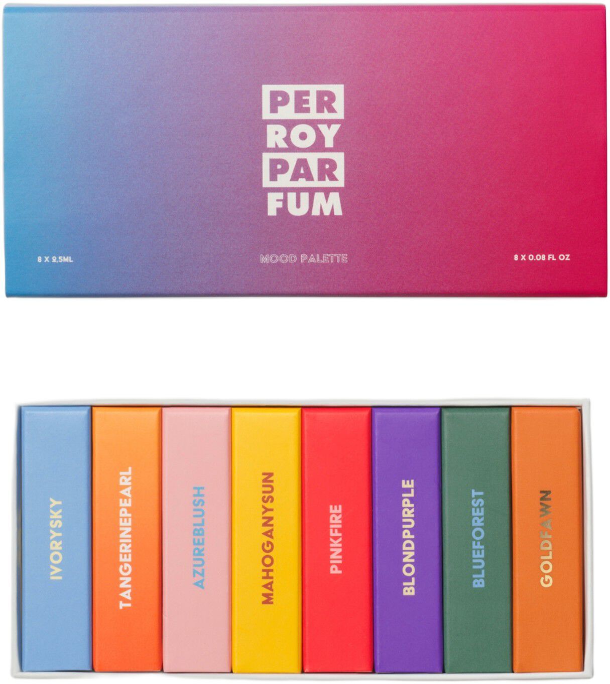 PERROY Mood Palette 8 x 2. 5 ml