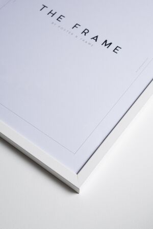 Poster&Frame - Oak white 50x70cm