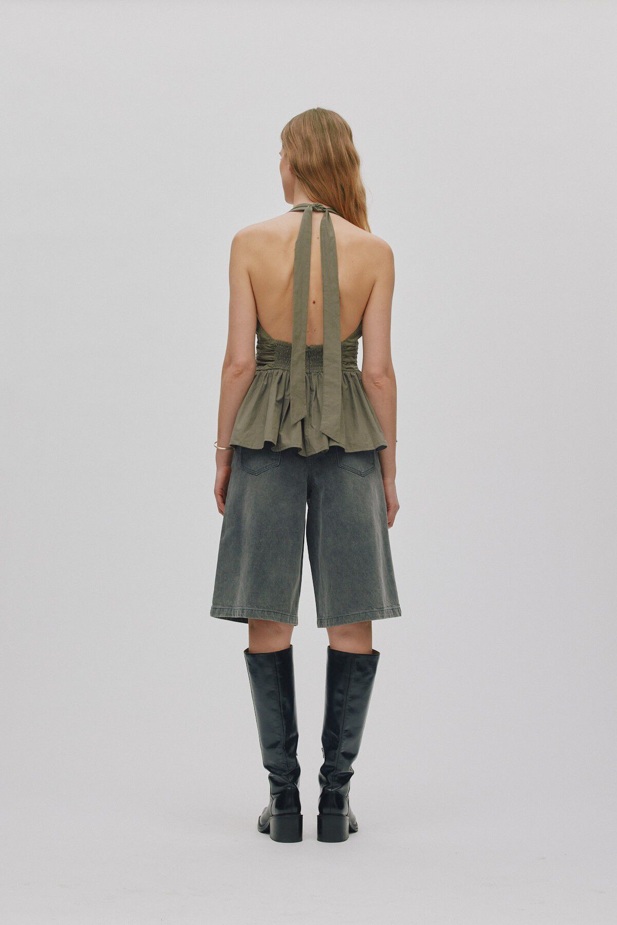 Poplin halter top - Izma