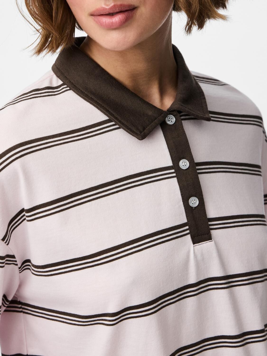 Pcsadie Ls Polo Top Jrs D2D Pp