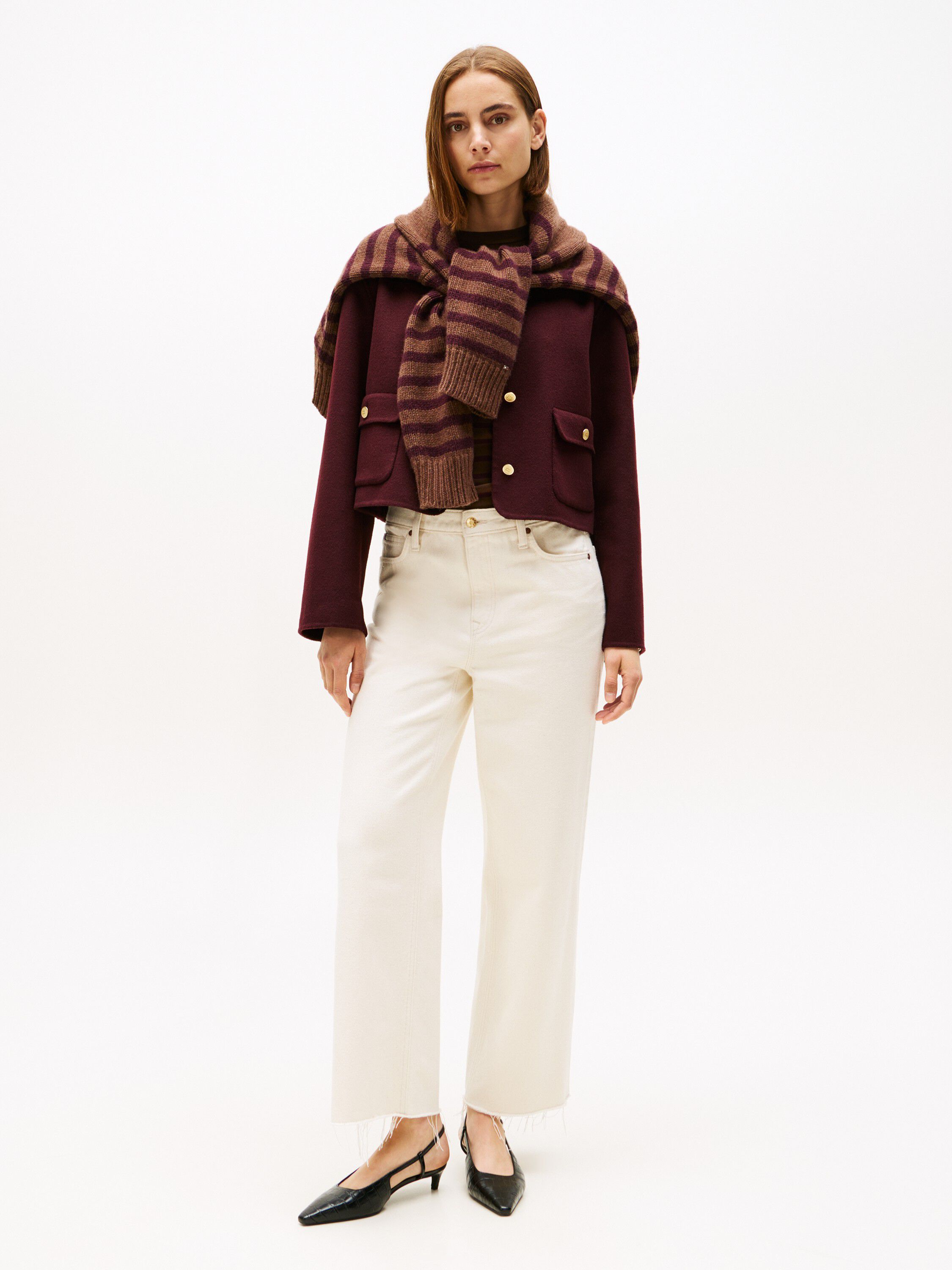 DF WOOL BLEND REG LADY JACKET