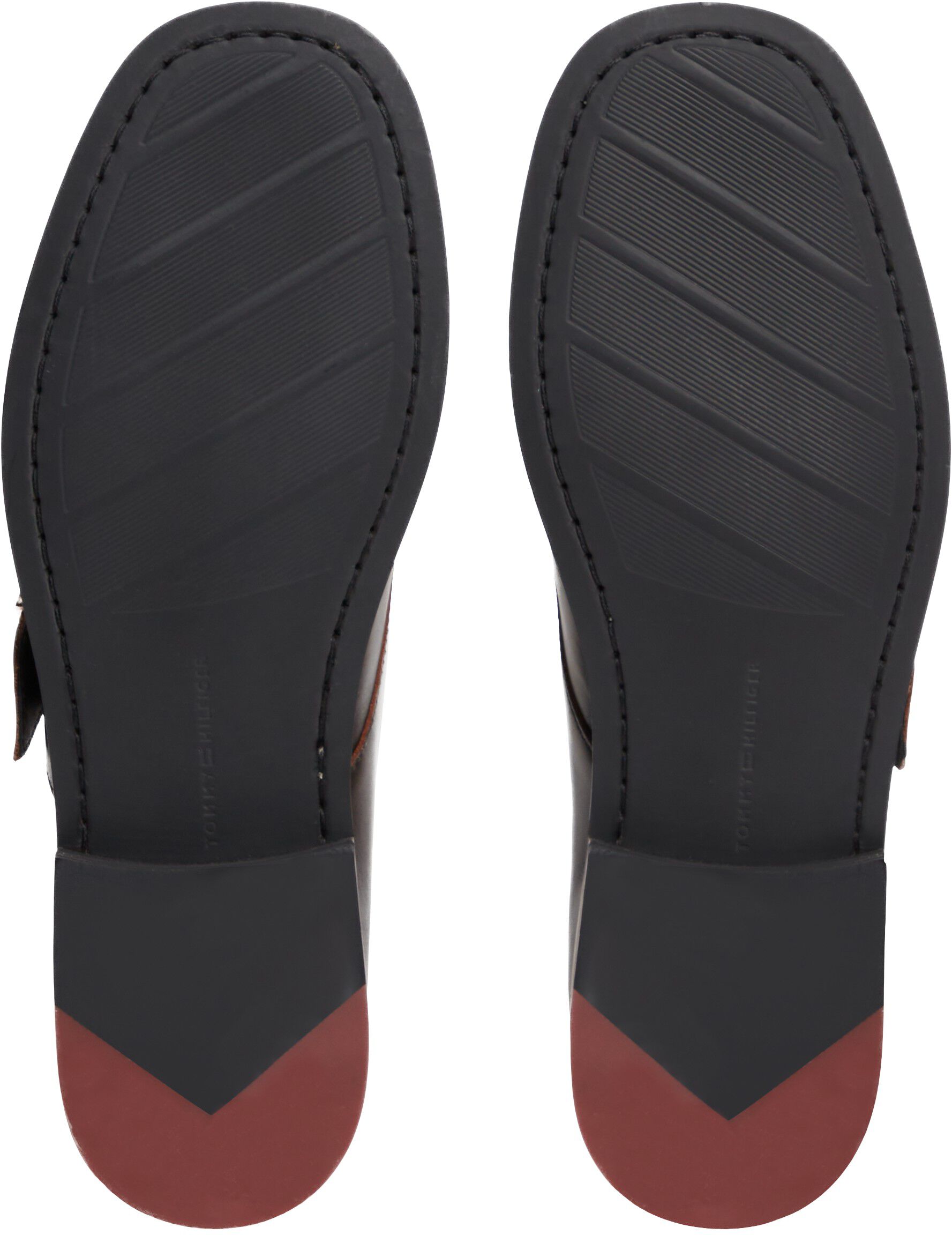 TH BUCKLE MOC TOE LOAFERS