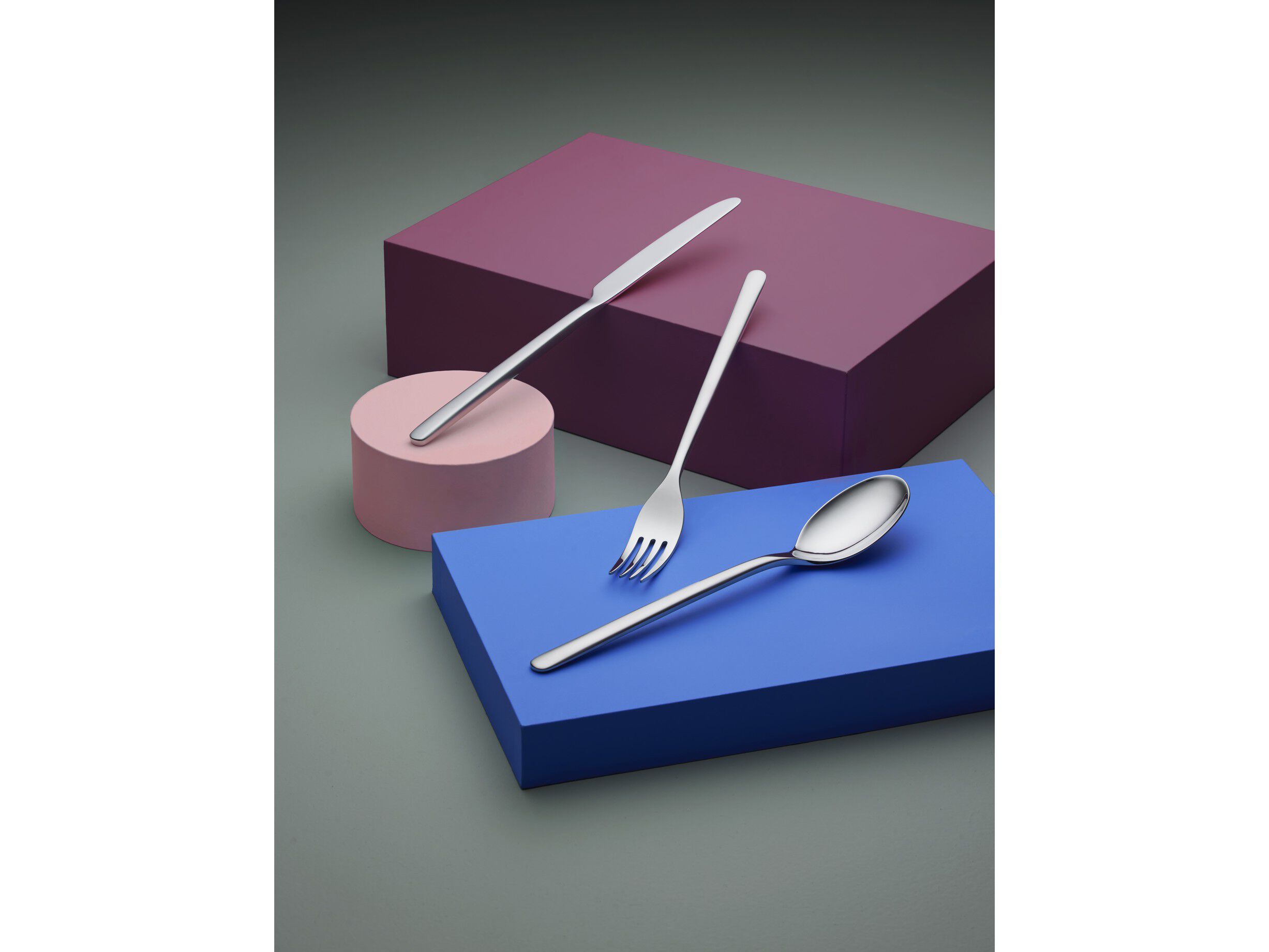 Bestikksett Still 16 deler Matt/blankt st&aring;l