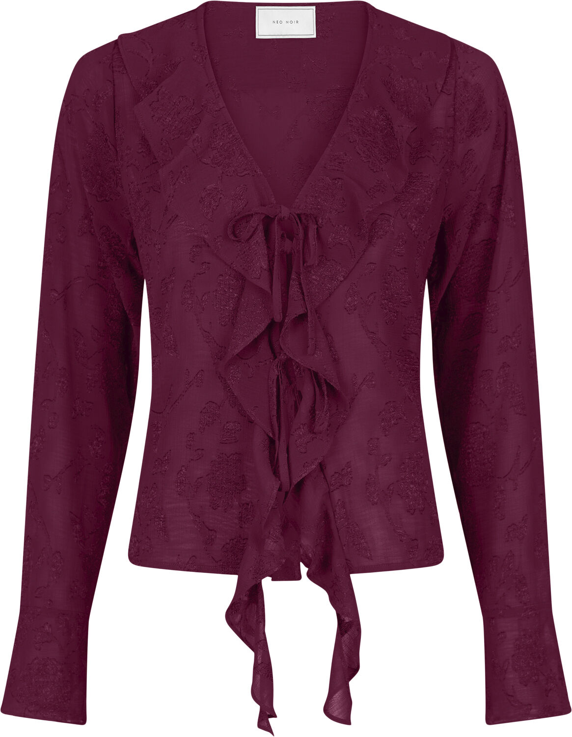 Anika Burnout Blouse