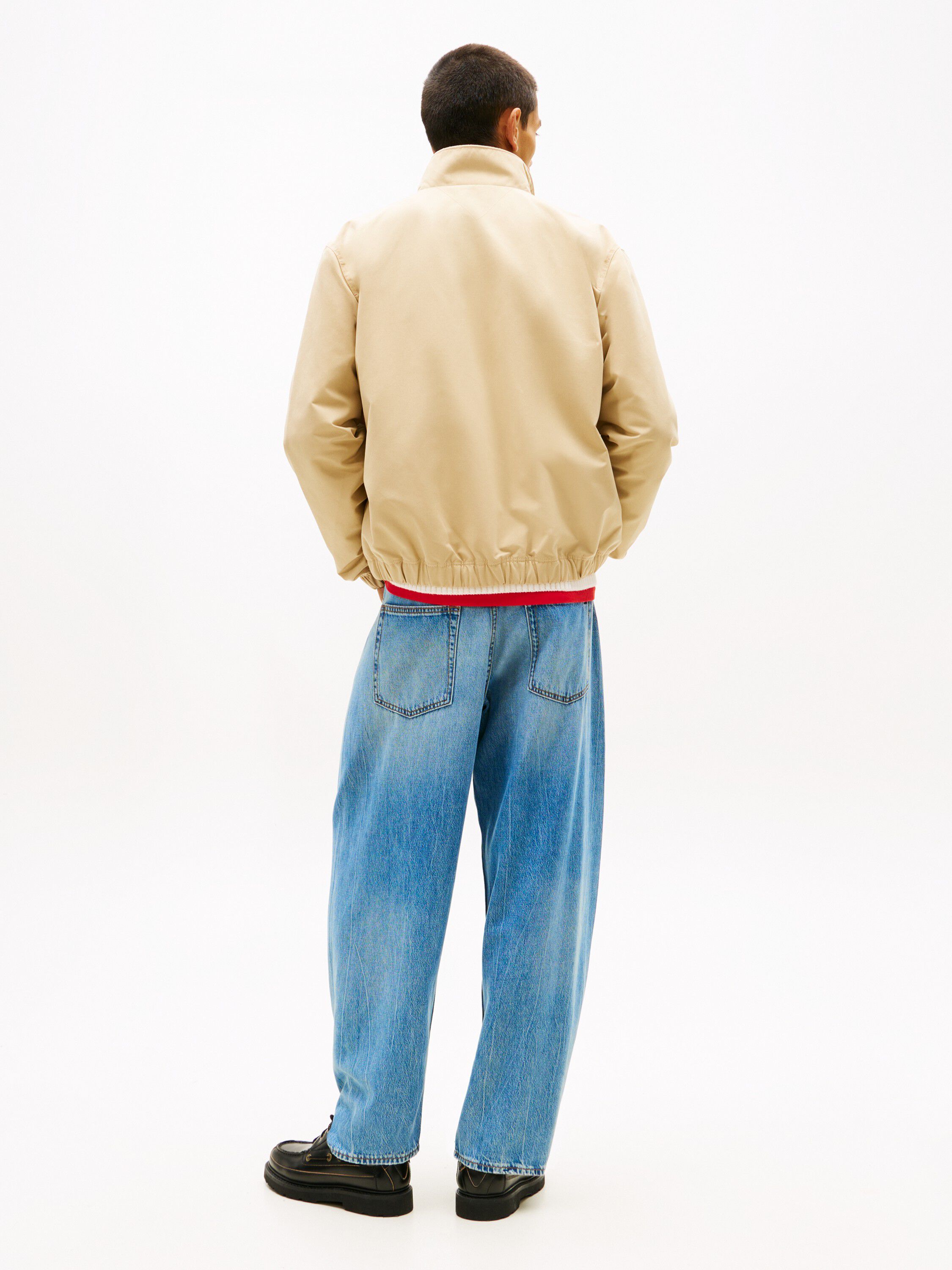 Collar Logo Water Repellent Zip-Thru Jacket