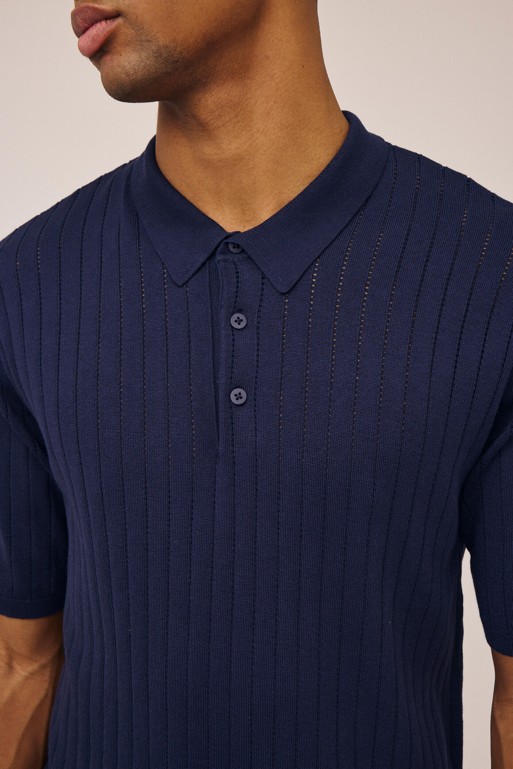 Fabro 1 knit polo - EcoVero