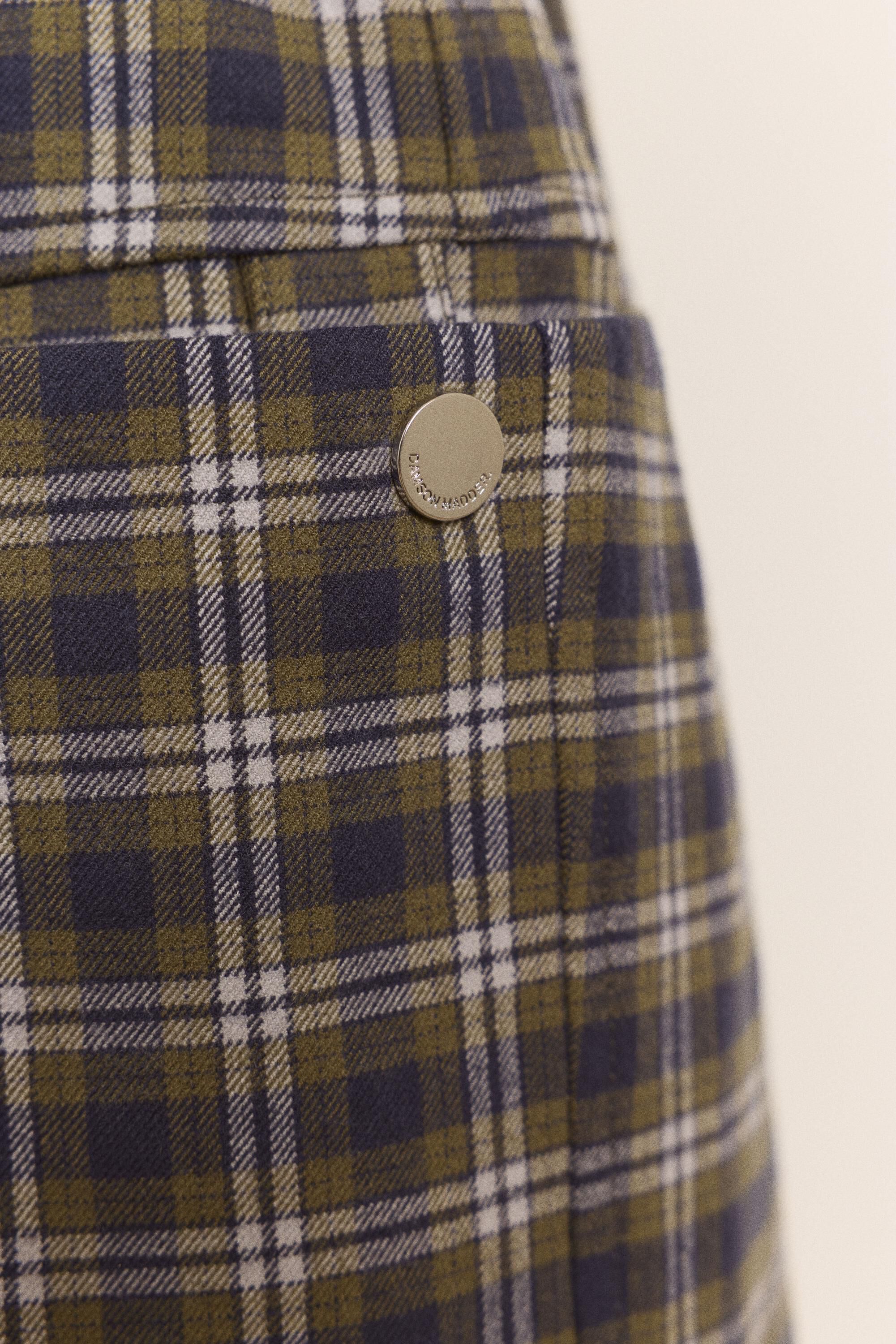 TOMASINA TROUSER - LYRA CHECK