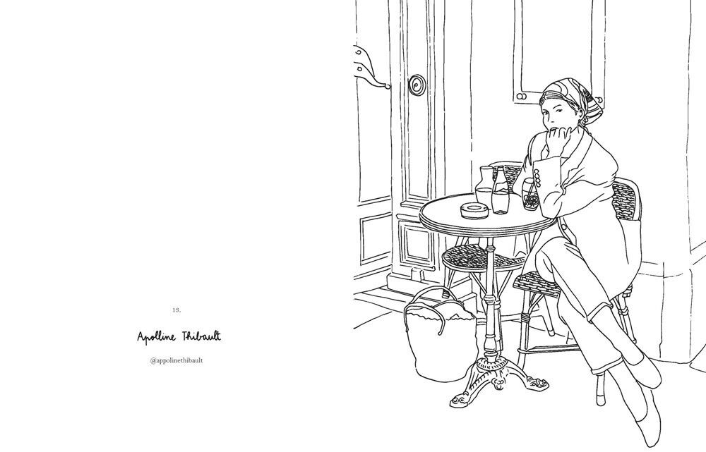 Paris Colouring Book - Zo&eacute; De Las Cases