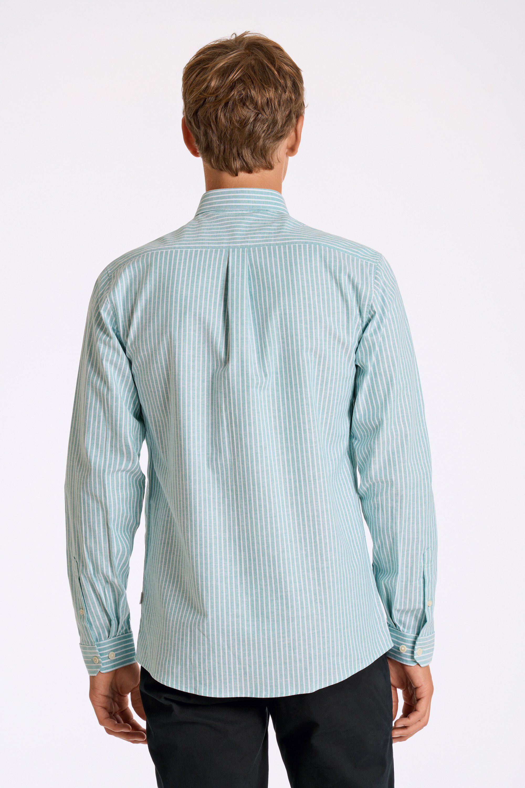Striped superflex oxford L/S