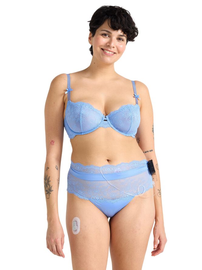 Brasilianske truser i blonder