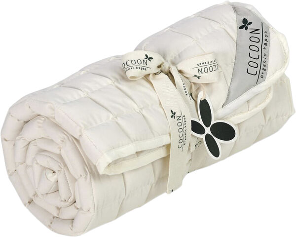 COCOON Kapok rullemadras, babyseng - 31x75 cm