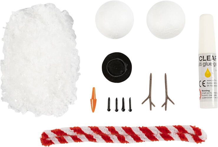 Mini DIY Kit Nissens Dør, Snemand