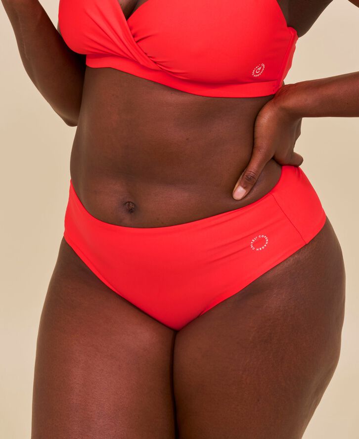 Ubud høgmidjade bikinitruse