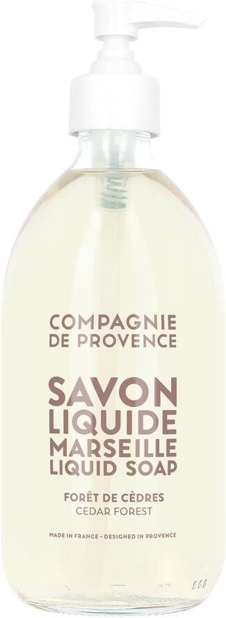 LIQUID MARSEILLE SOAP 495ML CEDAR FOREST