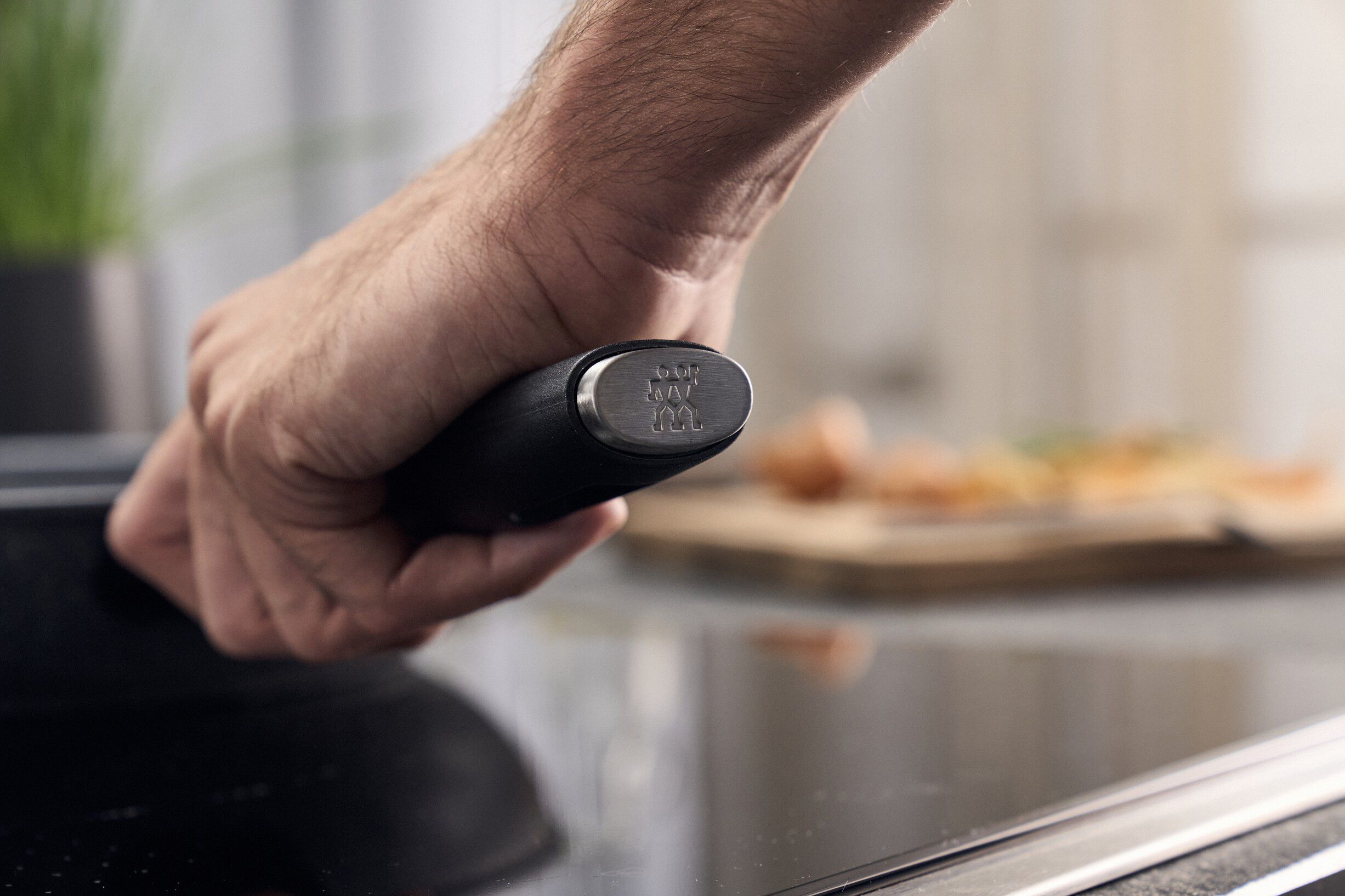 Terreno Plus Ceramic Stegepande, 28 cm, Aluminium, Titanium