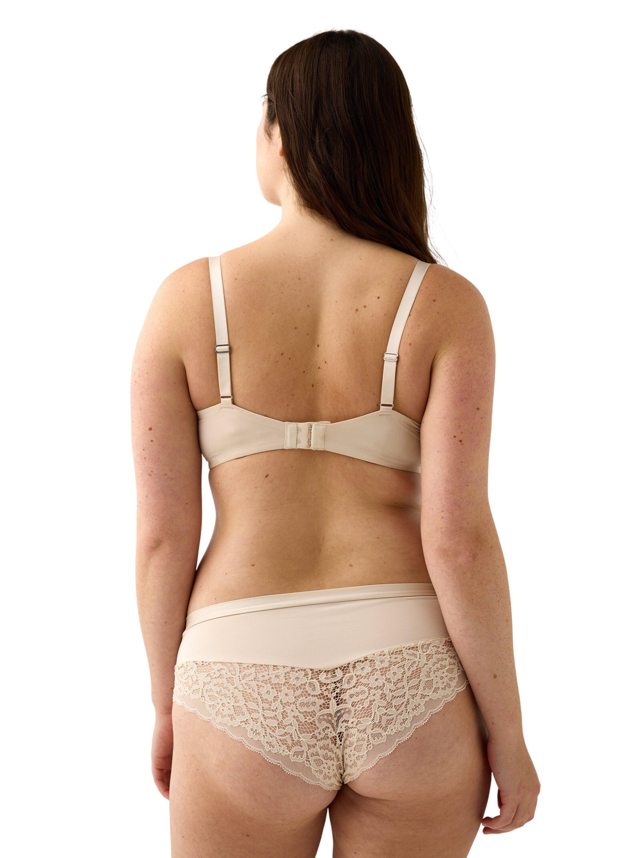 En komfortabel balconette-BH med fi