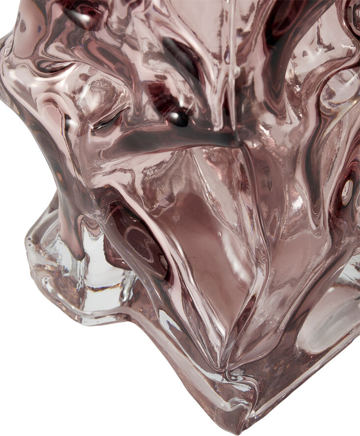 vase ice light pink