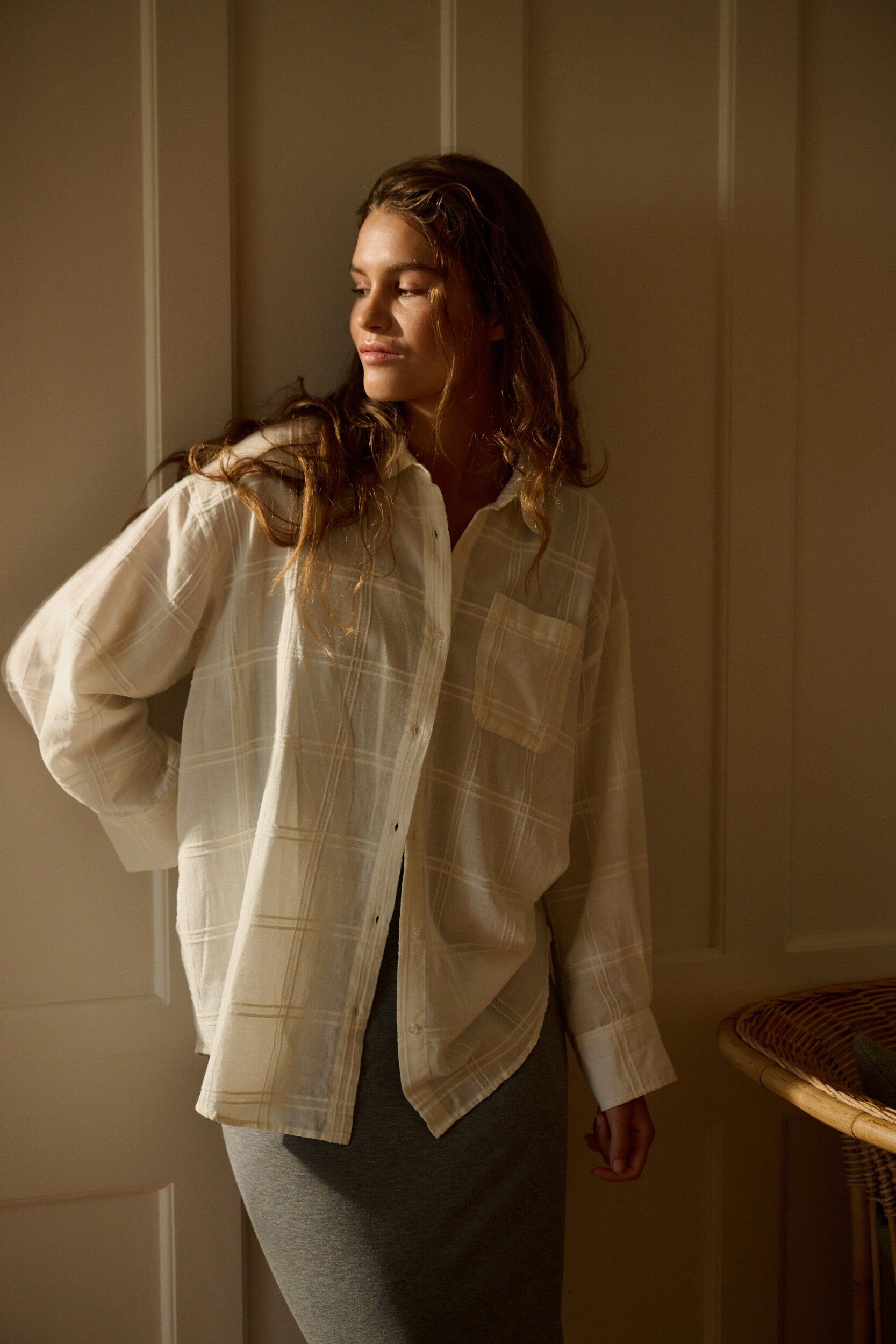 avalon shirt dobby check