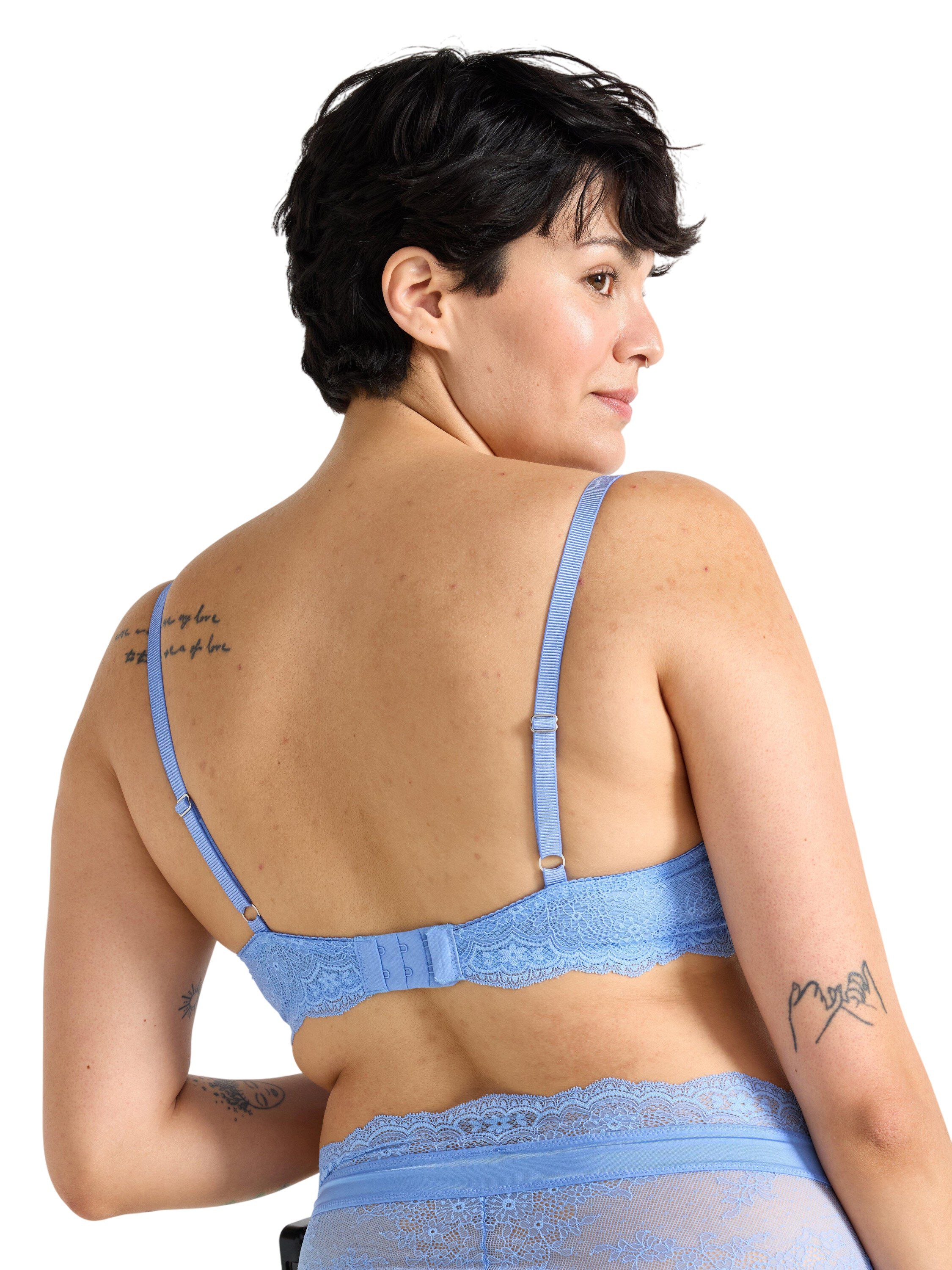 Bh uten polstring med blonder