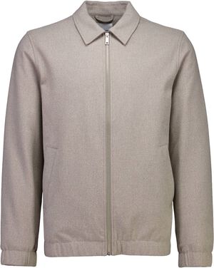 Superflex brushed zip jacket