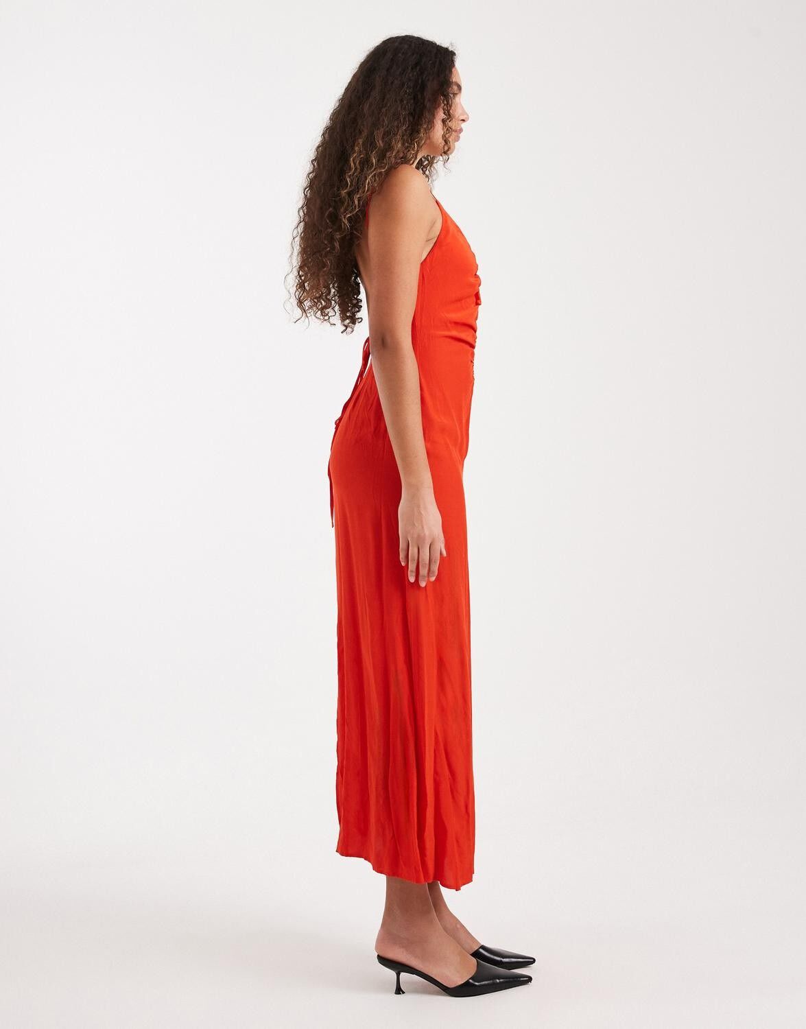 Tsdonna Ruched Front Cami Maxi Dress Wvn