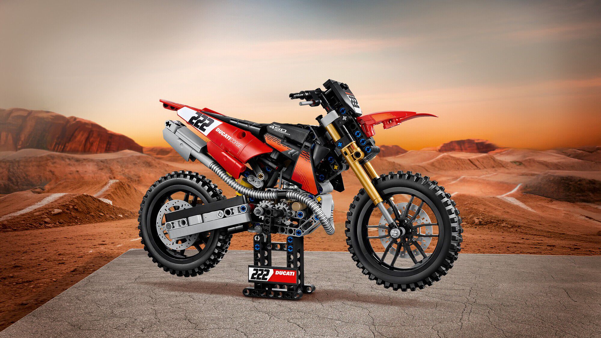 Ducati Desmo450 MX Factory-motorcykel 42238