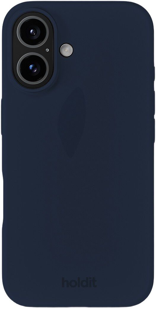 Silicone Case iPhone 16 Midnight Blue