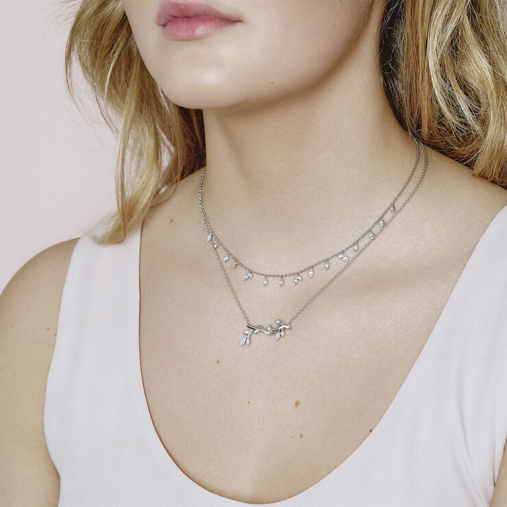 Jungle Vine Sparkle Necklace